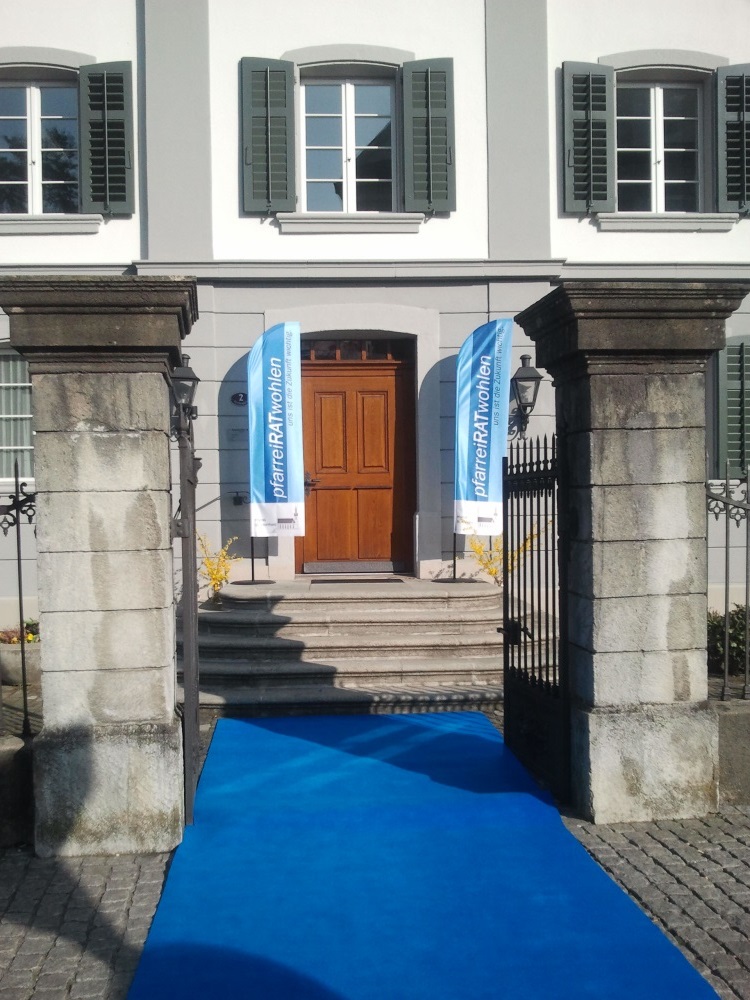 Rollstuhlgängiger Zugang zum Pfarrhaus 04.03.14 - 06.03.14